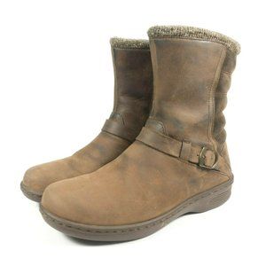 Teva Nopal Waterproof Brown Leather Boots